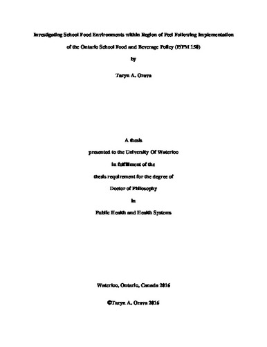 example of thesis title about food and beverage